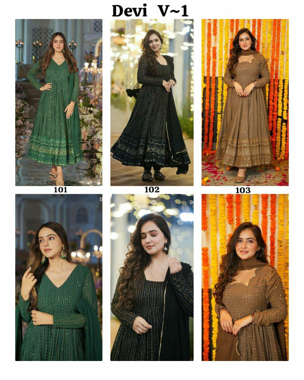 Designer s Gown Top dupatta               Heavy FAUX GEORGETTE Silk
Full INNER Attached Heavy Crape
WORK - All Over Multi Thread  & Jari With Sequence embroidery stich work