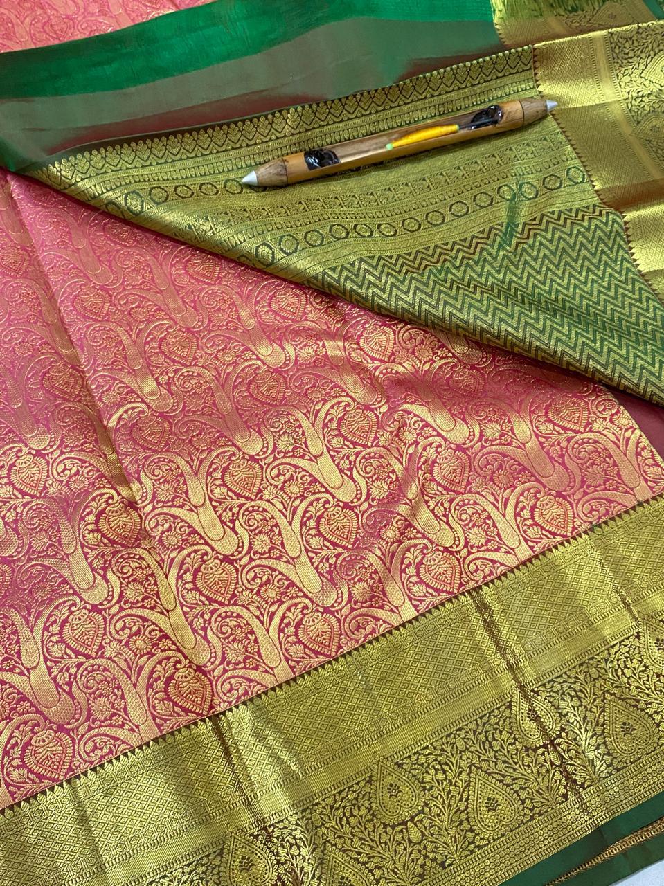 Kanchipuram   Handloom pure silk saree
Beautiful fancy Design