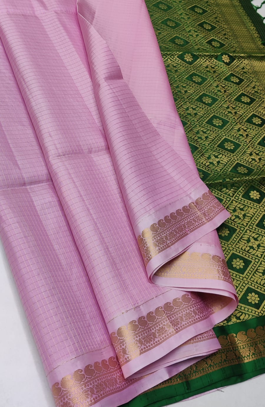 Pure handloom kanchi soft silk sarees
Silk mark certified