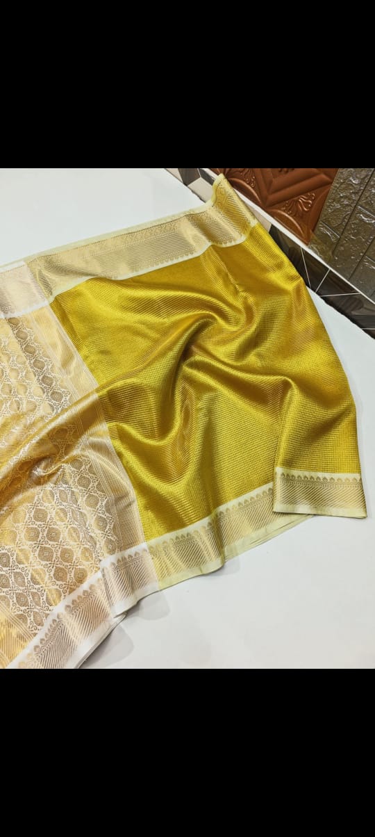 Most Demanding Tissue Silk Sarees
Banarasi Tissue Silk Sarees Best Quality Weaving Design