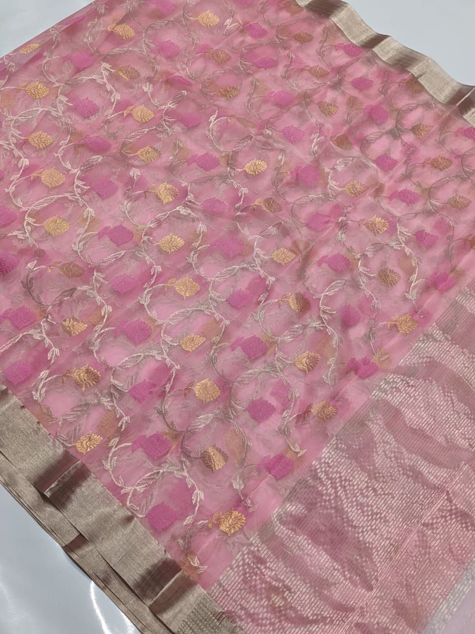 Katan silk saree