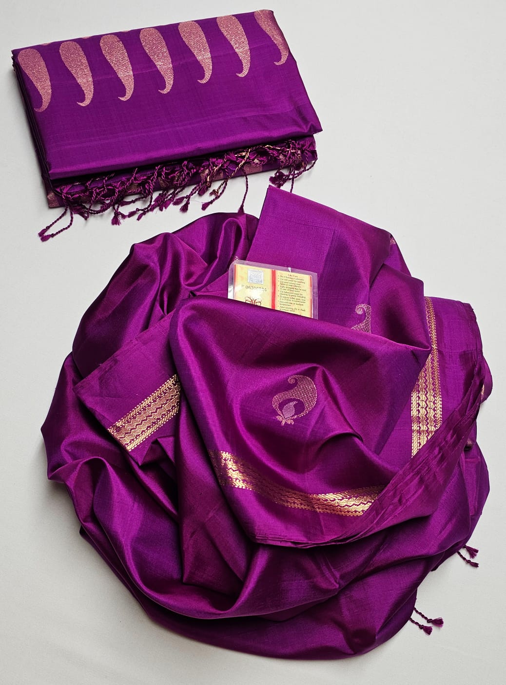 Pure handloom kanchi soft silk sarees
Silk mark certified
