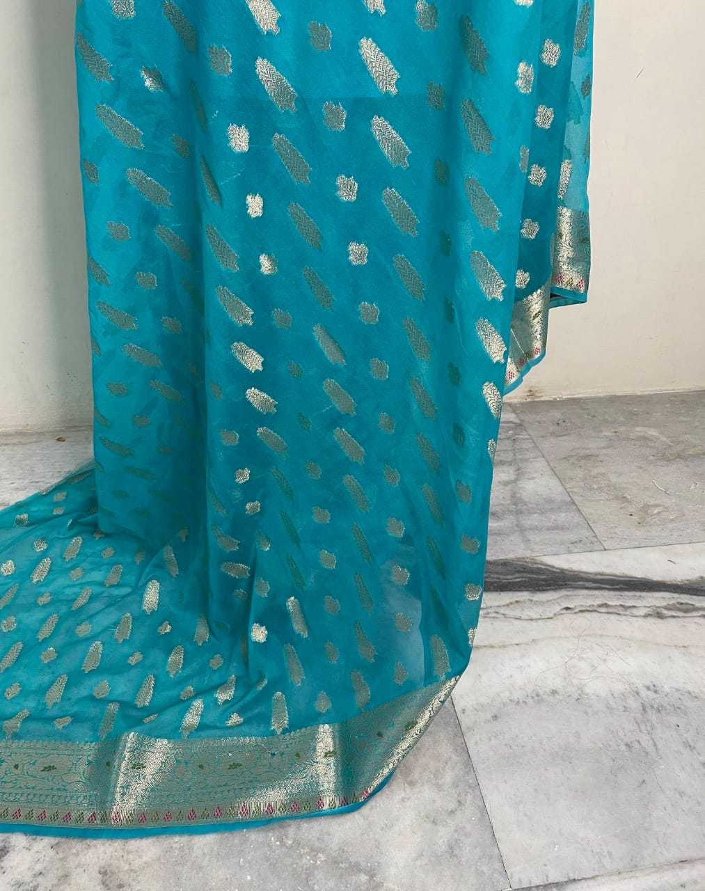 BANARASI SEMI GEORGETTE SAREES*
BORDER MINA SILK SAREE*
ALL OVER WEAVING DESIGN*