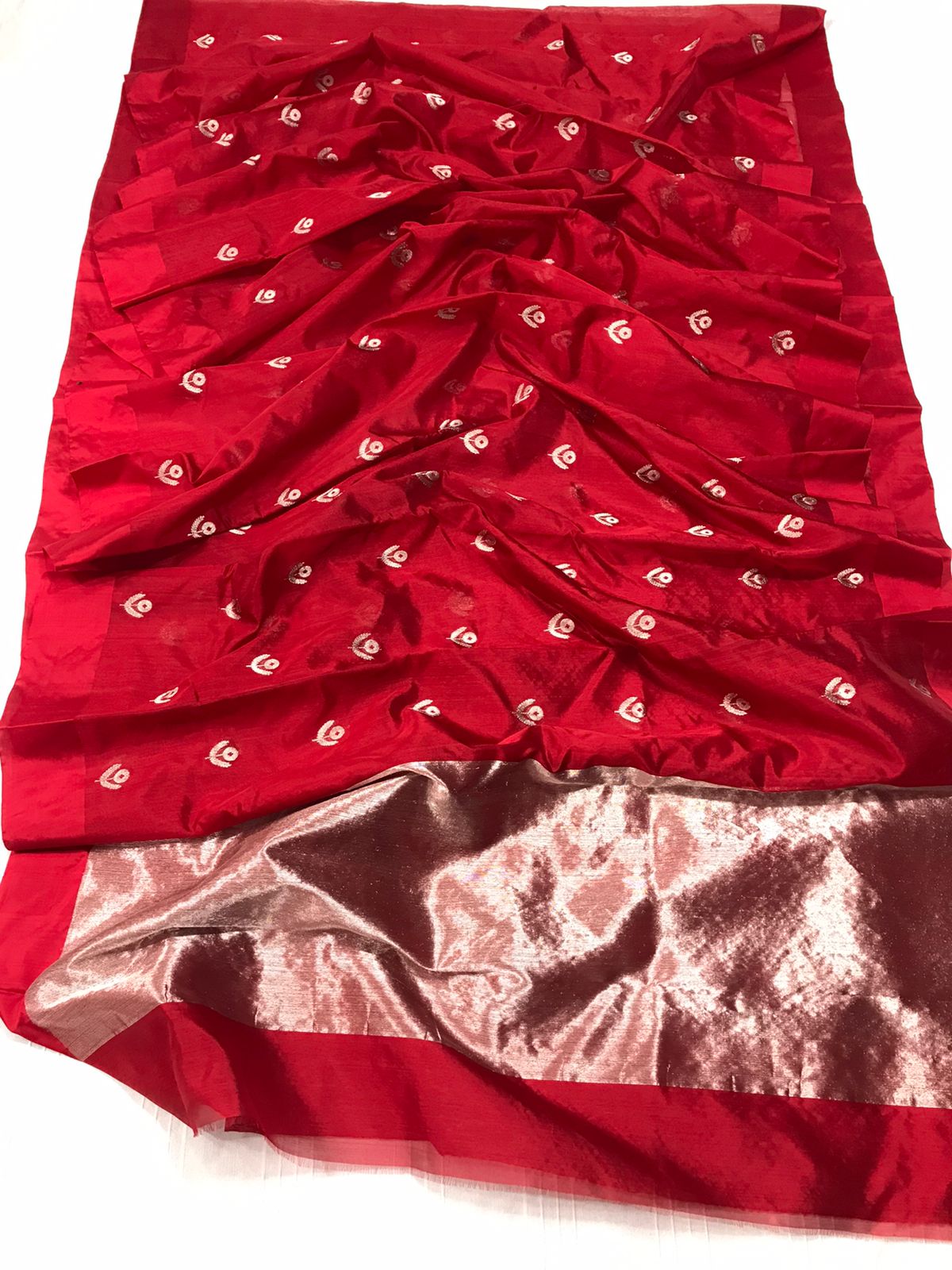 Pattu silk resam border saree