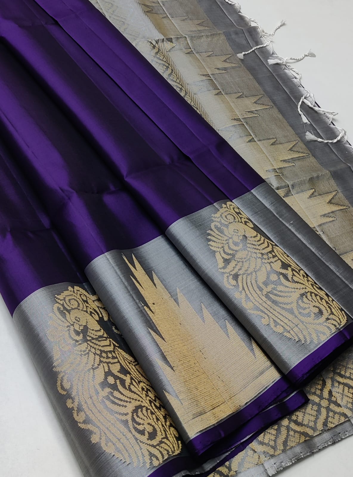 Pure handloom Double warp soft silk sareeFansy sarees
With silk mark certificate