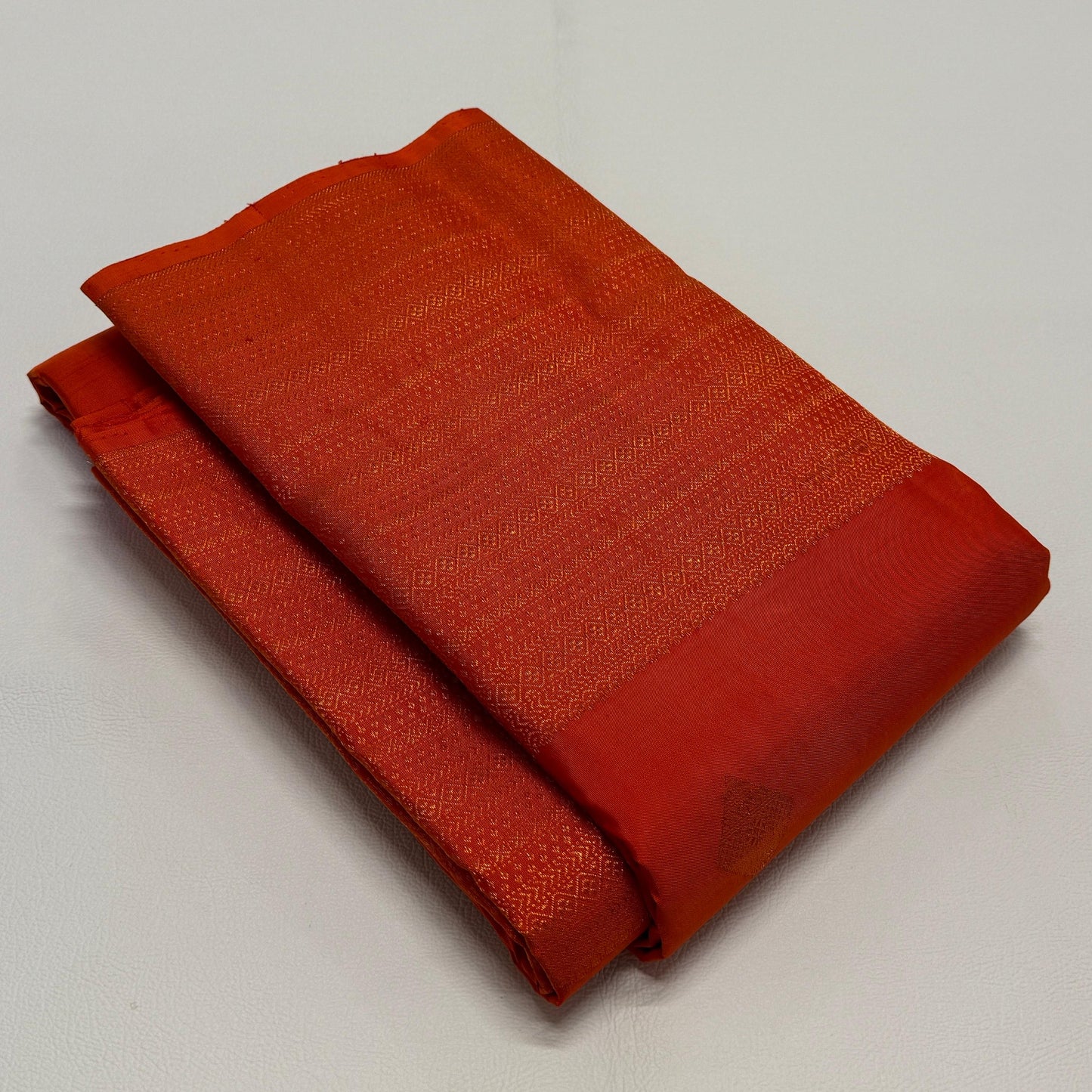 Kanchipuram pure silk handloom double warp self grand pallu and blouse *Double side turning border bridal* 
SILK MARK TAG WITH HOLOGRAM*