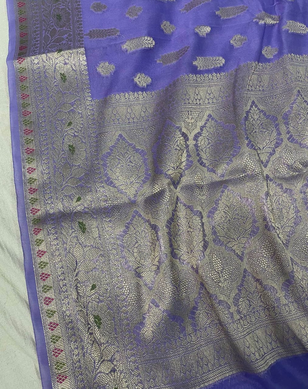 BANARASI SEMI GEORGETTE SAREES*
BORDER MINA SILK SAREE*
ALL OVER WEAVING DESIGN*