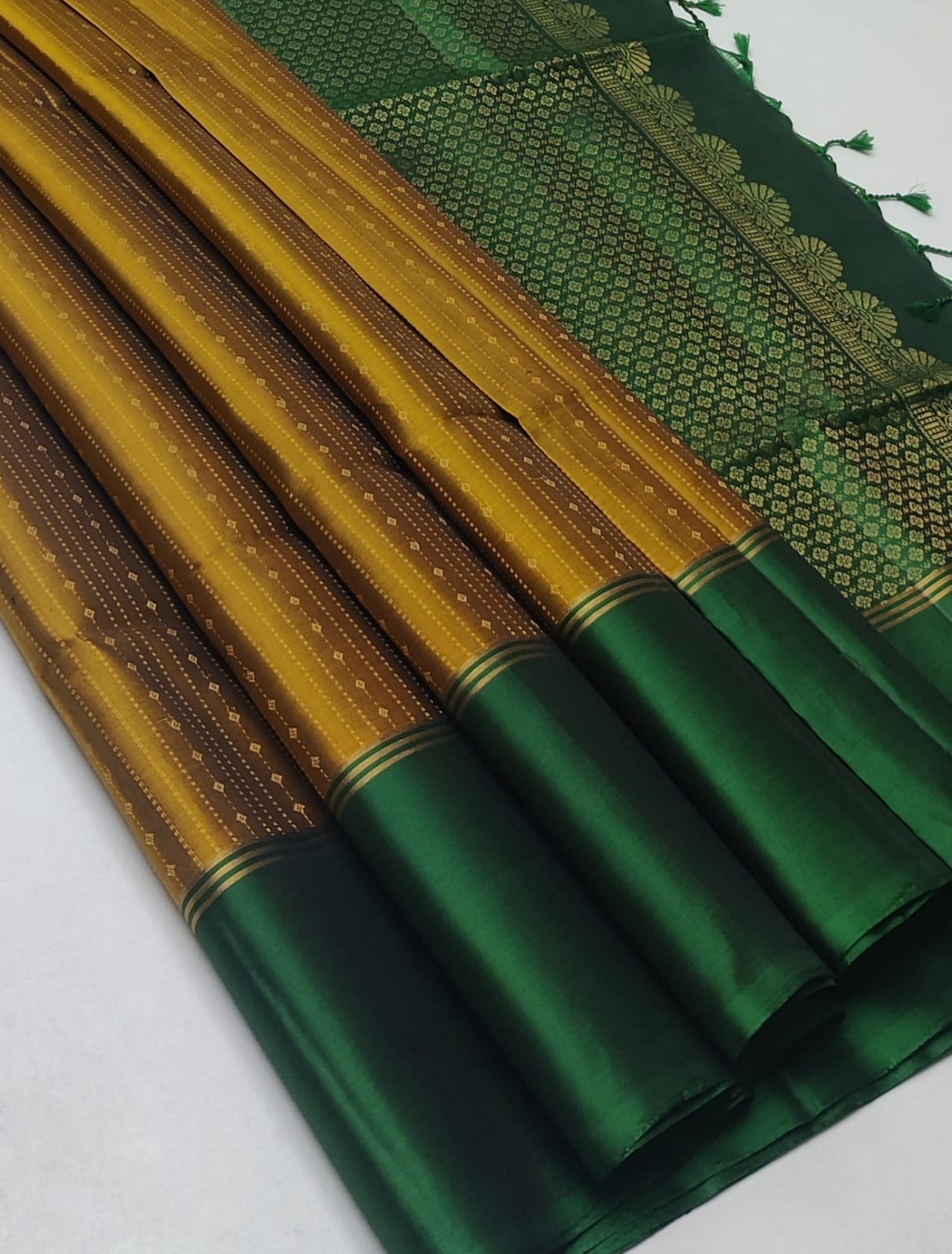 Pure handloom kanchi soft silk sarees
Silk mark certified