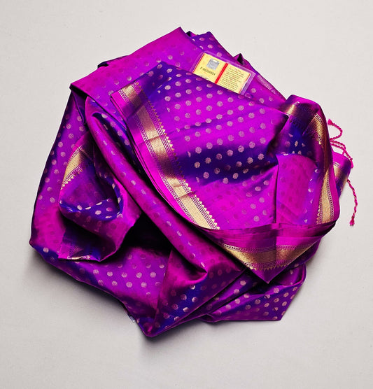 Pure handloom kanchi soft silk sarees
Silk mark certified