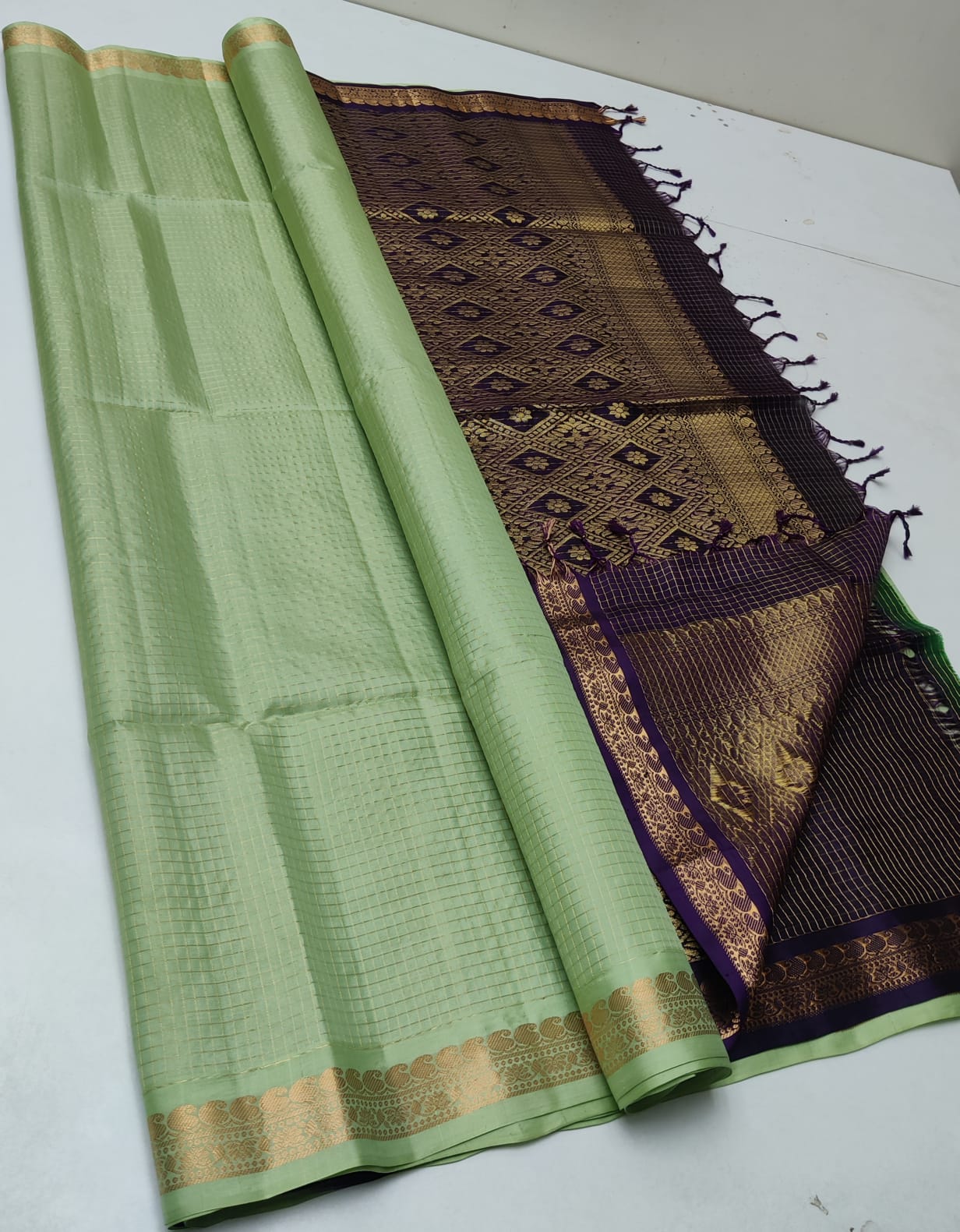 Pure handloom kanchi soft silk sarees
Silk mark certified