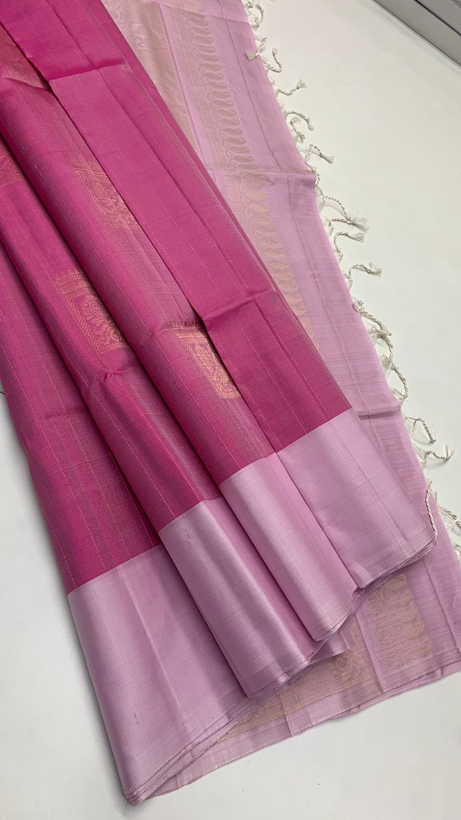 Pure handloom bhutta design borderless Double warp soft silk sarees collections ..with contrast Pallu and blouse