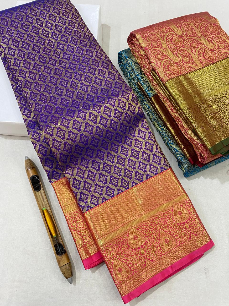 Kanchipuram   Handloom pure silk saree
Beautiful fancy Design