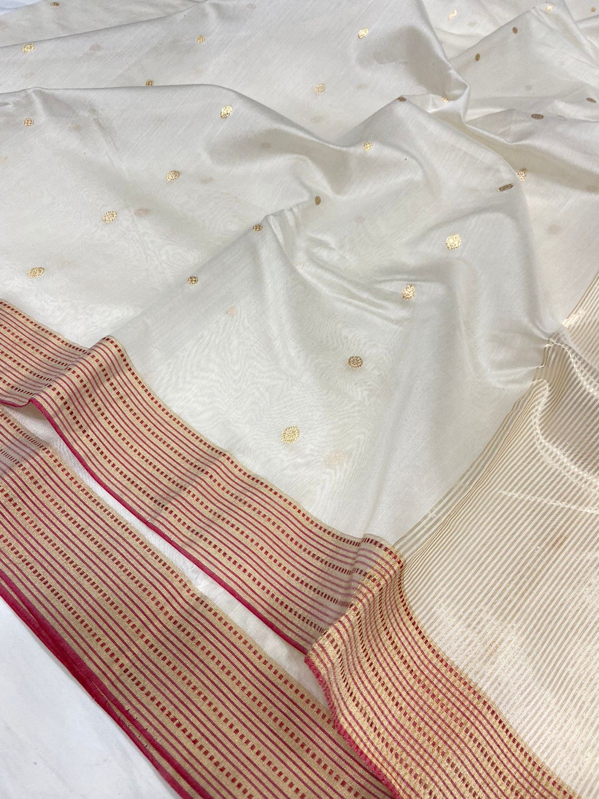 Chanderi silk macried saree