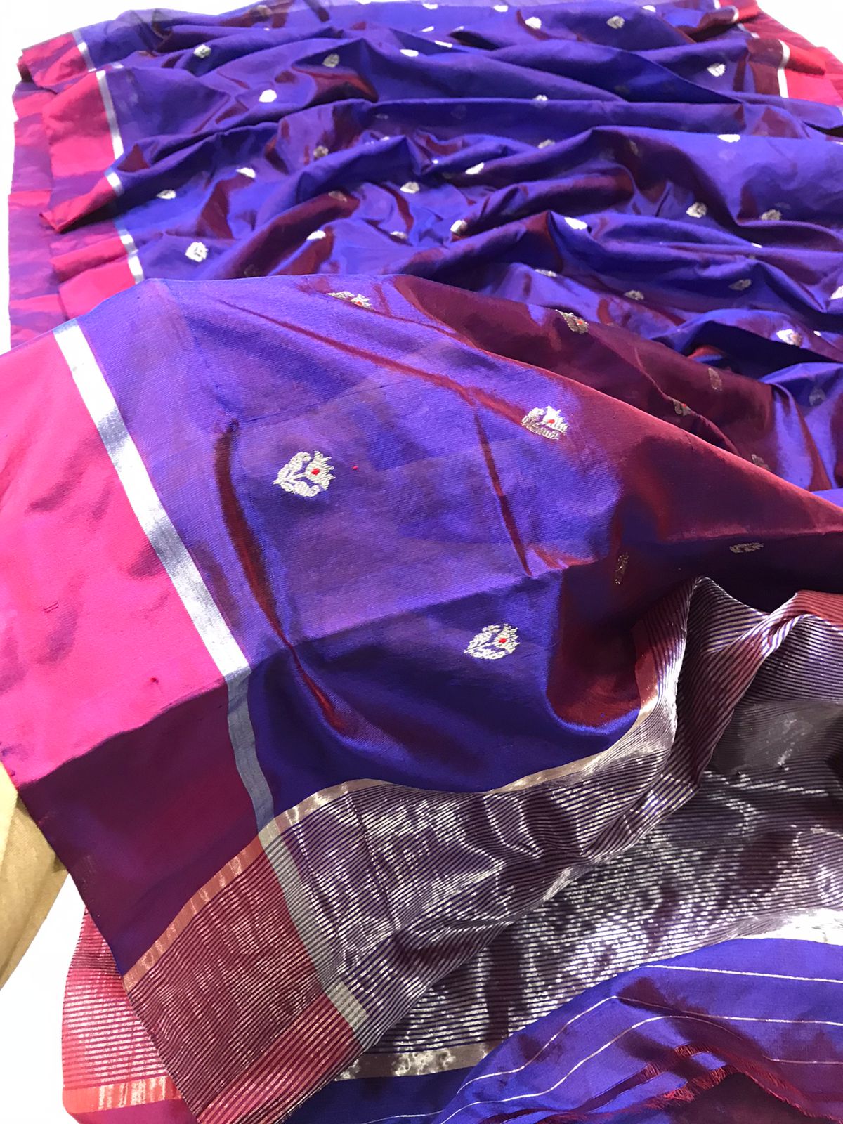 Pattu silk resam border saree