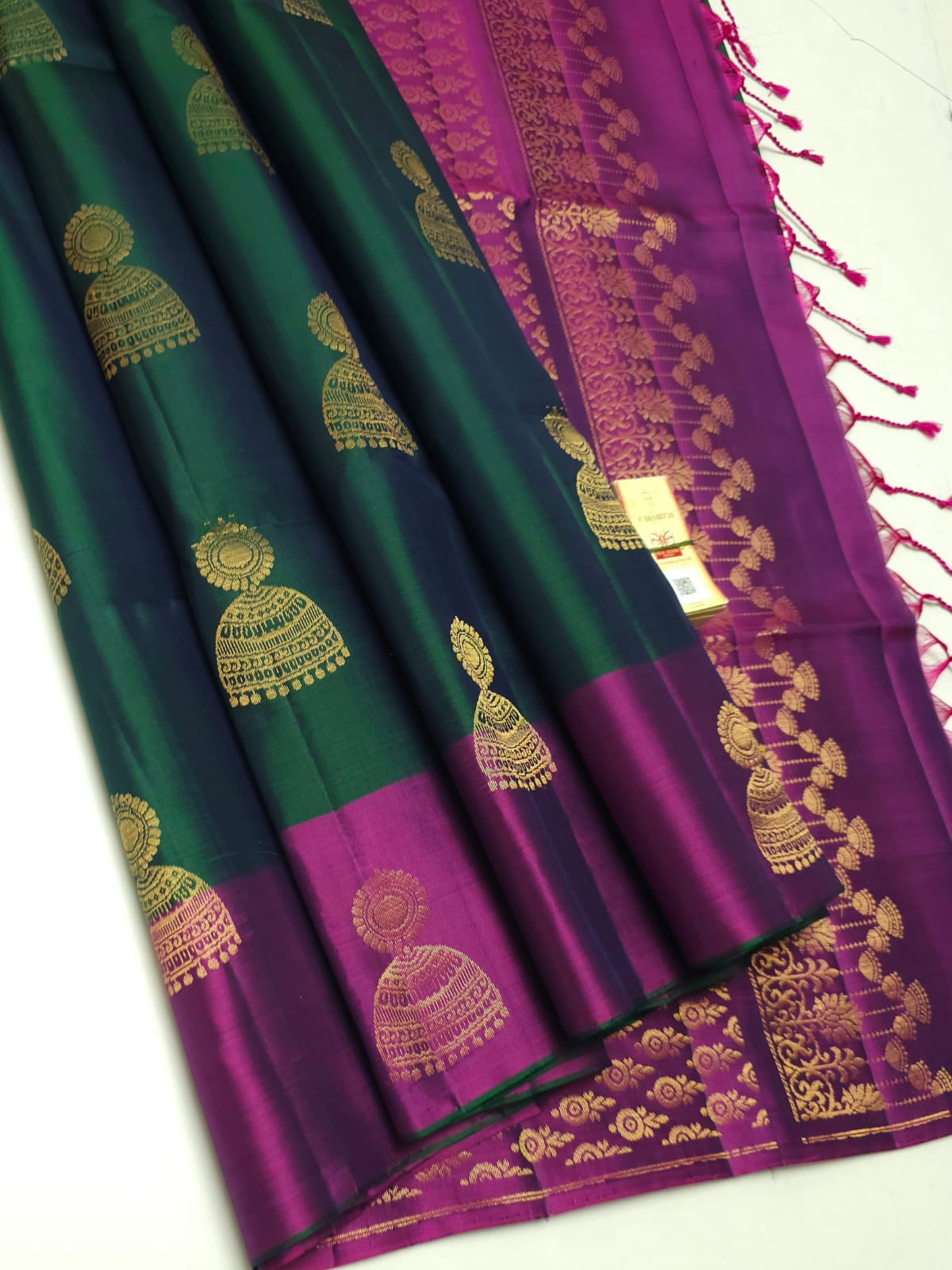 Pure handloom kanchi soft silk sarees
Silk mark certified