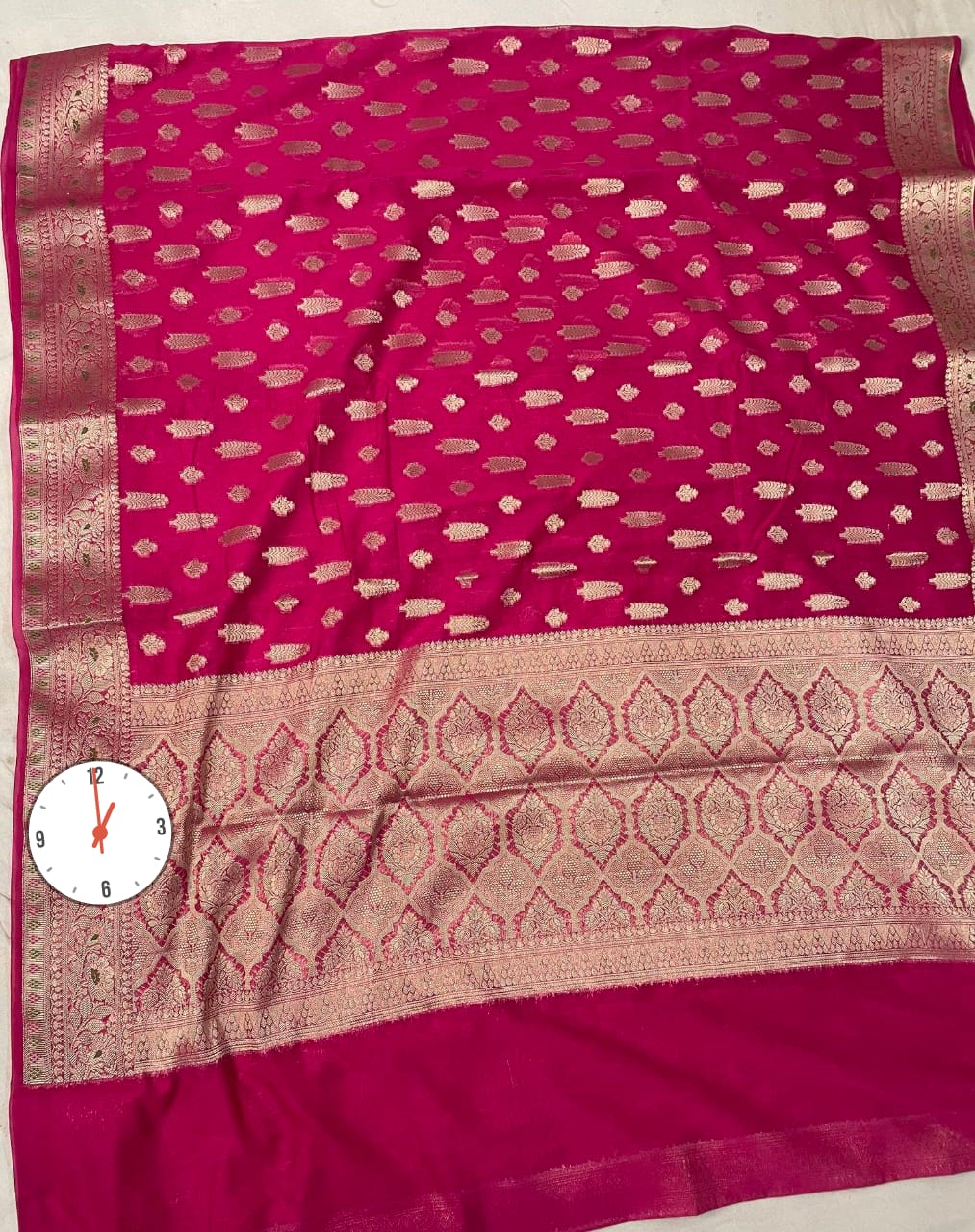 BANARASI SEMI GEORGETTE SAREES*
BORDER MINA SILK SAREE*
ALL OVER WEAVING DESIGN*