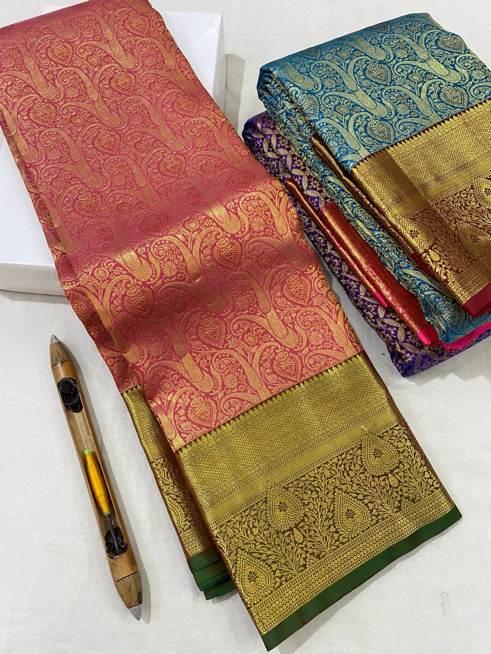 Kanchipuram   Handloom pure silk saree
Beautiful fancy Design