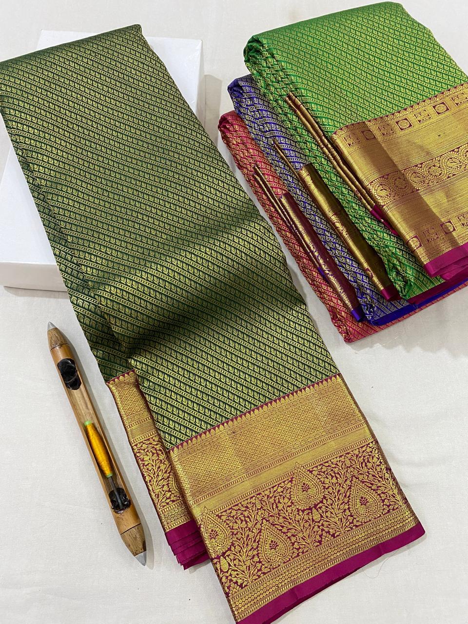 Kanchipuram   Handloom pure silk saree
Beautiful fancy Design